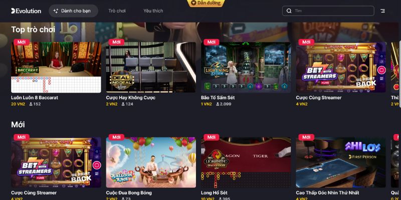 TOP 4 Nhà Phát Hành Game Casino