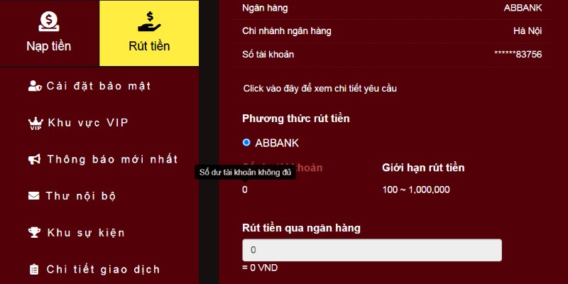 Chi Tiết Các Bước Rút Tiền GO99